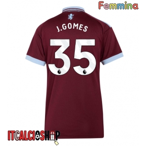 Aston Villa Joao Gomes #35 Prima Maglia Femmina 2026-27 Manica Corta